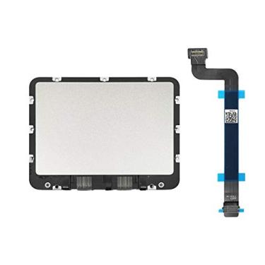 Imagem de ICTION Novo trackpad (923-00541) com cabo flexível para MacBook Pro Retina 15" A1398 peças para touchpad (versão de meados de 2015)