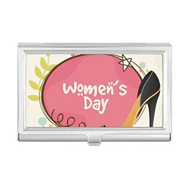 Imagem de High Heels Carteira feminina com estampa de dia e porta-cartões