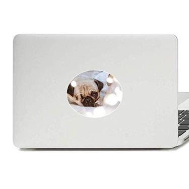 Imagem de Bulldog Pet Animal Lonely Imagem Vinil Emblema Gráfico Laptop Adesivo Notebook Decalque