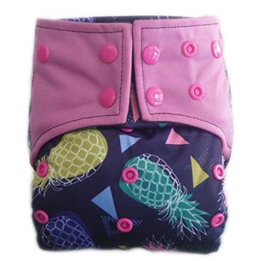 Imagem de AIO Fralda de pano lavável reutilizável durante a noite (A-12)