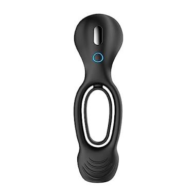 Imagem de Vibrador Anel Peniano 10 Velocidades Atraso Ejaculação Duplo Estimulador do Clitóris Brinquedos Sexuais Para Casal