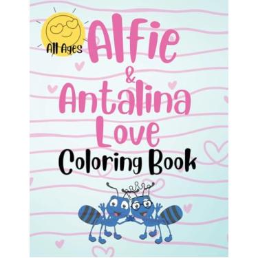 Imagem de Alfie & Antalina Love Coloring Book For All Ages