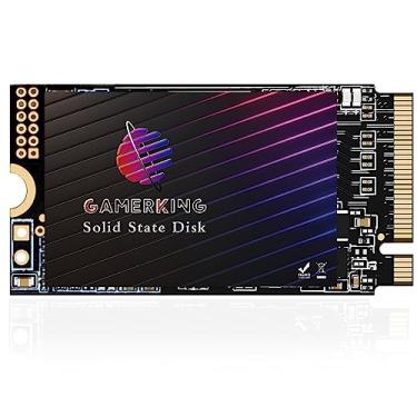 Imagem de Gamerking SSD M.2 2242 NVMe de 1 TB PCIe Gen3.0 x4 3D NAND TLC Chave M interna de alto desempenho 42 mm, compatível com laptop de mesa Ultrabook Tablet