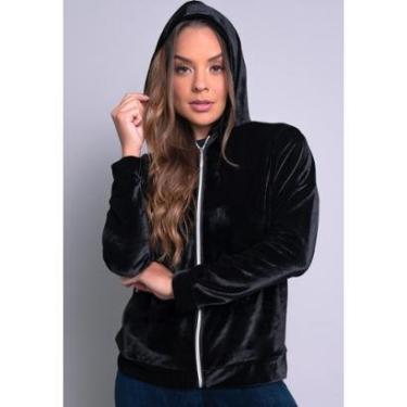 Imagem de Casaco Inverno Veludo Mvb Modas Feminino-Feminino