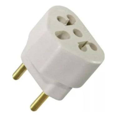 Imagem de Kit 3 Adaptador Bob Love Benjamim 10A/20A Pino Maciço