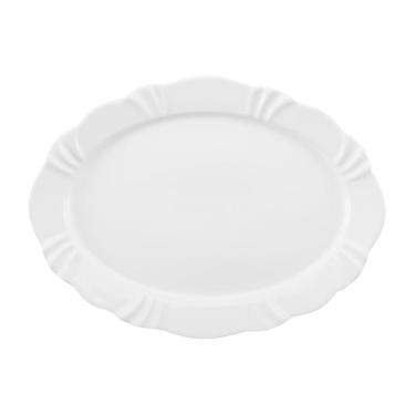 Imagem de Travessa Oval Em Porcelana Soleil White 42x31cm Oxford