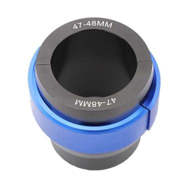 Imagem de YIJU Amortecedor de motocicleta, vedação de garfo, bucha de vedação, acessórios, design de vedação, resistência ao calor, conjunto de vedação de óleo, Azul 47mm a 48mm