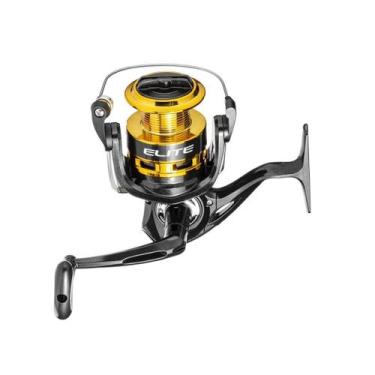 Imagem de Molinete Pesca Marine Sports Elite 4000 Gold Fd 3 Rolamentos