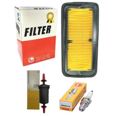 Imagem de Filtro Ar + Filtro Combustível + Vela Fazer 250 2018 Á 2022 - VALFLEX/