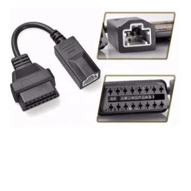 Imagem de Cabo Adaptador Honda 3 Pinos Obd2 16 Pinos Obd Ii - DM FERRAMENTAS 