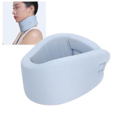 Imagem de Colar Cervical Ortopedico Pesçoco Coluna Postura Dor Entorse Tensao Vi