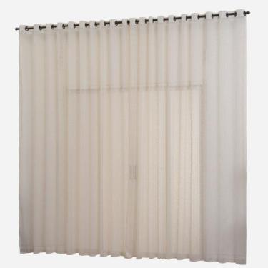 Imagem de Cortina de Renda para Cozinha de 3m X 2,80m - florenza enxovais, palha