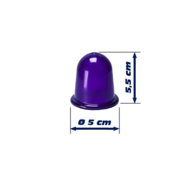 Imagem de Massageador ventosa corporal tipo copo - média - 5cm - GIANINI'S, Lilá