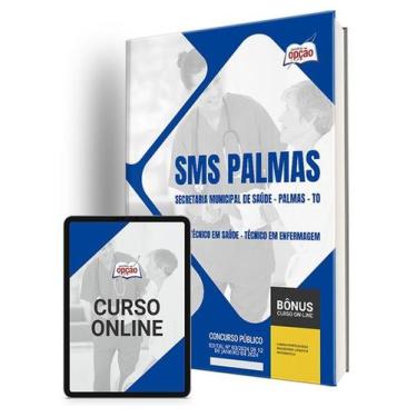Imagem de Apostila Prefeitura de Palmas - TO (SMS Palmas) 2024 - Técnico em Saúd