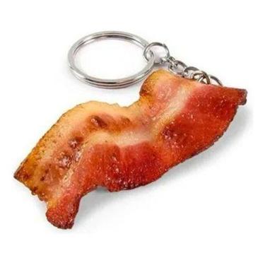 Imagem de Chaveiro De Comida  Bacon - Pronta Entrega - Artysample