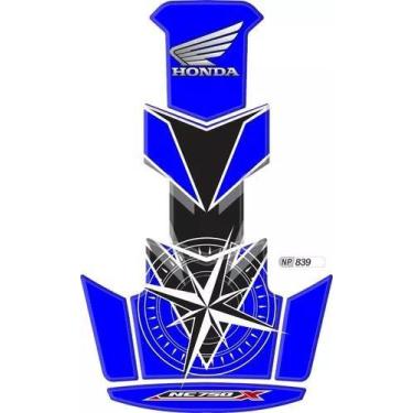 Imagem de Adesivo Tank Pad Frontal Nc 750 X Resinado Np839 - Resitank