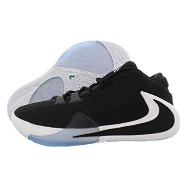 Imagem de Nike Tênis de basquete masculino Zoom Freak 1, Preto/preto-branco-verde lúcido, 12.5 Women/11 Men