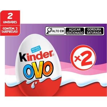 Imagem de Kinder Ovo Roxo 2 unidades - 40g