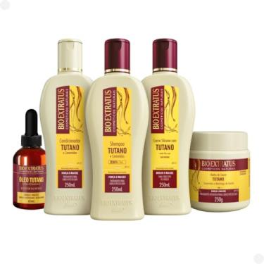 Imagem de Kit Tutano Completo Nutrição Força Para Cabelos Secos E Ressecados Com protetor solar + Mimo