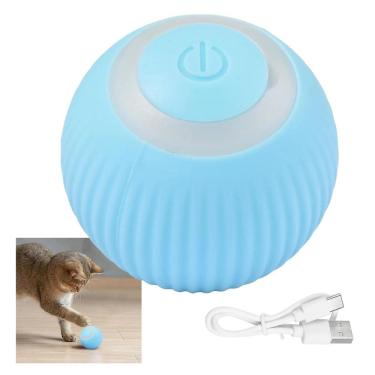 Imagem de Bola Giratoria Gato Pet Brinquedo Interativo