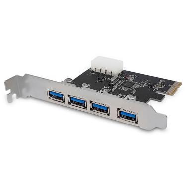 Imagem de Placa Pci-e Controladora F3, 4 Portas Usb 3.0 - Jc-pci-3.0