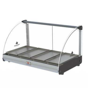 Imagem de Estufa Curva Elétrica Progás Preta 4 Bandejas 220v Prv-04e