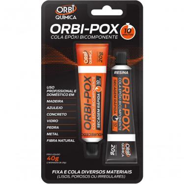 Imagem de Adesivo Epoxi Orbiepoxi Orbi Quimica Bisnaga 2x20g