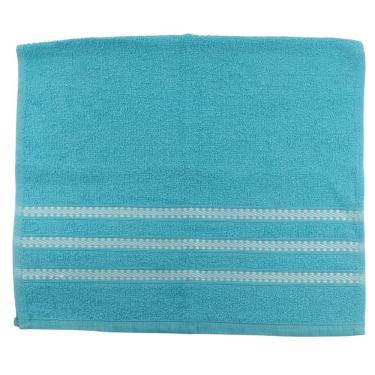Imagem de Toalha De Rosto Zafira (42cm X 72cm) Savitex Modelo 2 Azul Claro