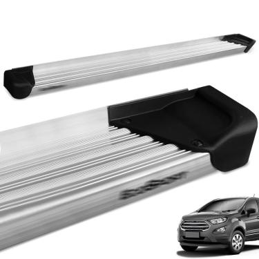 Imagem de Estribo Lateral Ecosport 2013 A 2021 Aluminio Natural A3