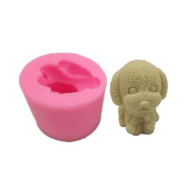 Imagem de Cachecol 3D para Bolo de Pelúcia Molde de Silicone Chocolate DIY Molde de Cozimento 1 Peça