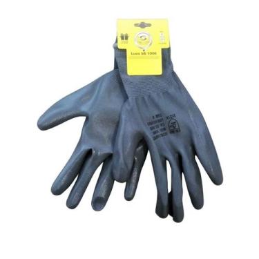 Imagem de Luva Banhada Nitrilico Super Safety SS1006 Cinza CA EPI