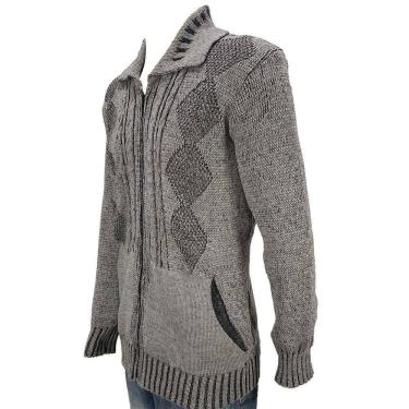 Imagem de Jaqueta Masculina Gola Polo Wanisser - Katlen Tricot