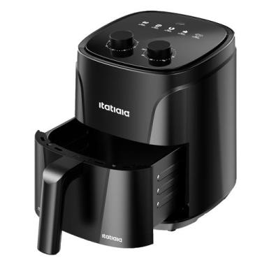 Imagem de Fritadeira Air Fryer Itatiaia 4 Litro Afita Pro, Preto, 110V