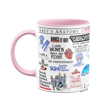 Imagem de Caneca  Icons Moments - Greys Anatomy - B-pink - JPS INFO