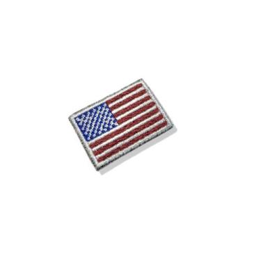 Imagem de BP0055-036 Bandeira USA Patch Bordado 3,8x2,5cm - BR44