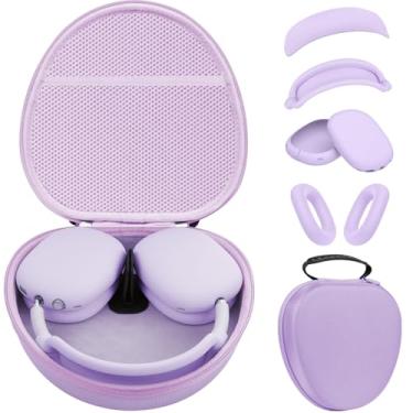 Imagem de Capa inteligente para Apple AirPods Max suporta modo de hibernação, com capa de fone de ouvido/capa de fone de ouvido / capa de faixa de cabeça acessórios de silicone para fones de ouvido AirPods Max