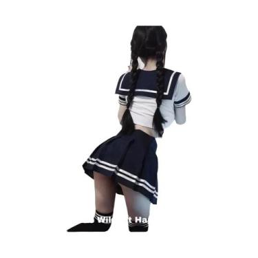 Imagem de Vestido Cosplay de Empregada Lolita Sexy - Fantasia de Natal para Adul