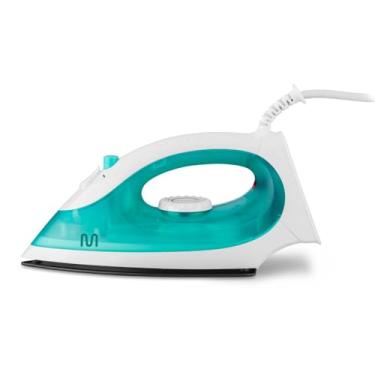 Imagem de Ferro de Passar Roupa 2 em 1 com Função Seco ou à Vapor e Base Antiaderente 127V 1250W Azul Multi - HO458