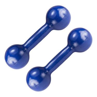 Imagem de Halter Emborrachado 02KG PAR - Equipa Academia