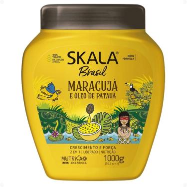 Imagem de Creme Tratamento Skala Brasil Maracujá e Óleo de Patuá 2 Em 1 1000g