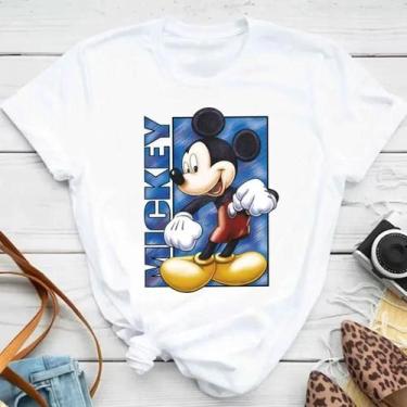 Imagem de Camiseta Kawaii De Mickey, Minnie E Pato Donald Da Disney, Estilo Hara