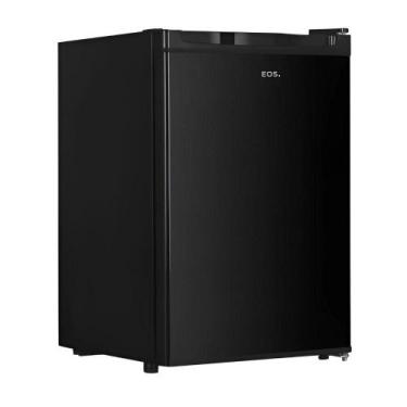 Imagem de Frigobar Mini Refrigerador Geladeira Doméstico Preto Ice Compact 71l E