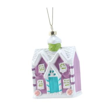 Imagem de predolo Enfeite de Natal para pendurar, decoração de árvore de Natal, moldura de porta, parede, pingente de fazenda, adereço fotográfico para família, amigos, Casa 7.8x5x11.5cm