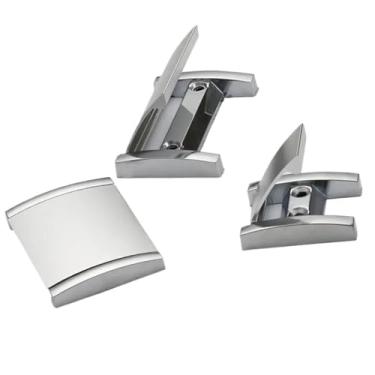 Imagem de CXYFQUUK Puxadores e alças de armário para móveis cômoda de guarda-roupa de liga de zinco ferragens de melhoria da casa 2 peças (P)