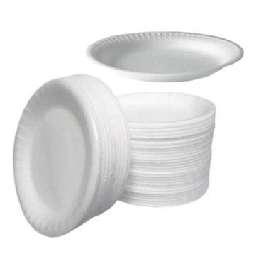 Imagem de Prato De Isopor Térmico 15Cm Raso Ultra C/300 (3 Unds)