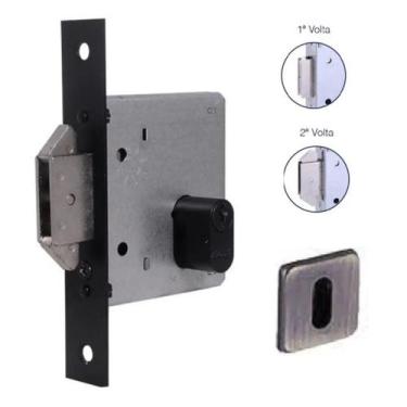 Imagem de Fechadura Externa Bico Duplo para Porta de Correr 1006/098 IBT 45mm An