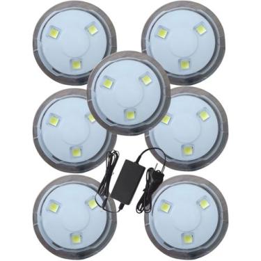 Imagem de Kit 7 Refletor Lampada Flexy Sem Adaptador 4,5w Branco 20M - Fluidra