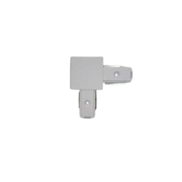 Imagem de Conector L Branco para trilho eletrificado - xtled