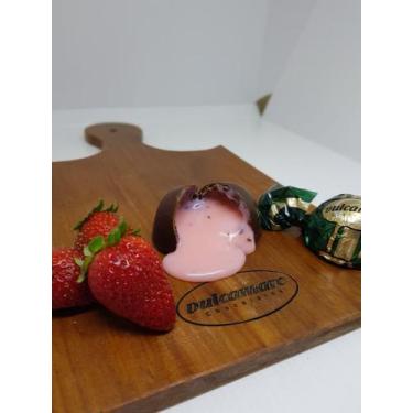 Imagem de Trufa de Morango 35g - Dulcamaro Chocolates