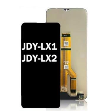Imagem de 16.7 cm para Honor X6b JDY-LX1, JDY-LX2 Tela LCD Touch Digitalizador Substituição para Honor X6b com Moldura (Preto Sem Moldura)